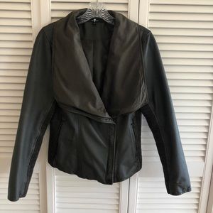7 FOR ALL MANKIND LEATHER MOTO JACKET
